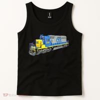 Freight Train CSX Engine Tank Top thumb 2