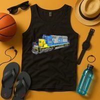 Freight Train CSX Engine Tank Top thumb 4