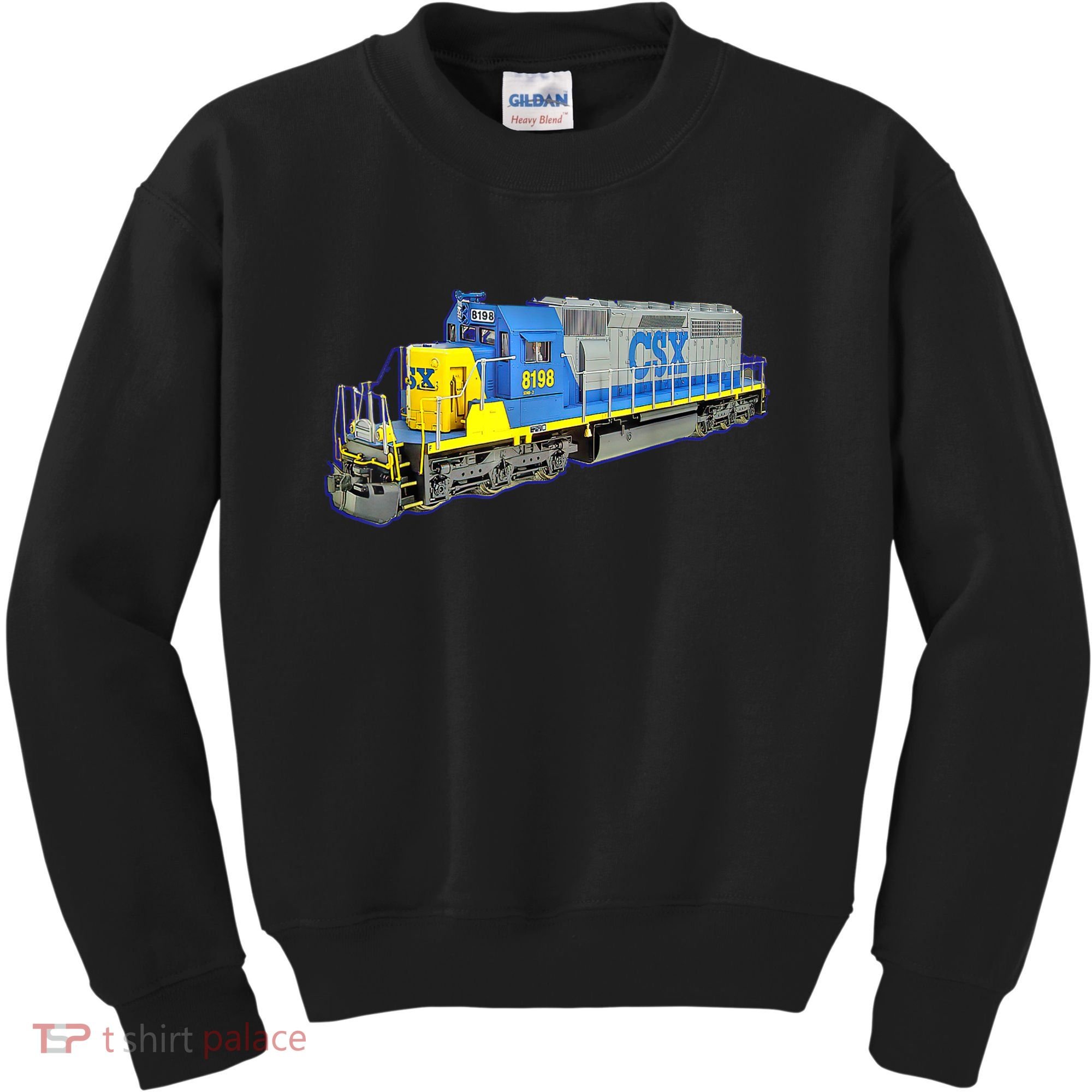 Freight Train CSX Engine Kids Sweatshirt
