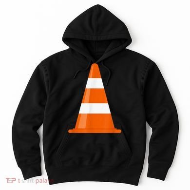 Funny Traffic Cone Costume Easy Simple Halloween Costumes Hoodie