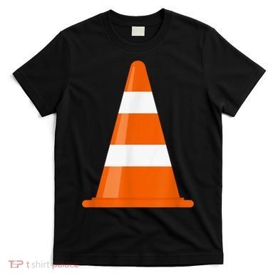Funny Traffic Cone Costume Easy Simple Halloween Costumes T-Shirt