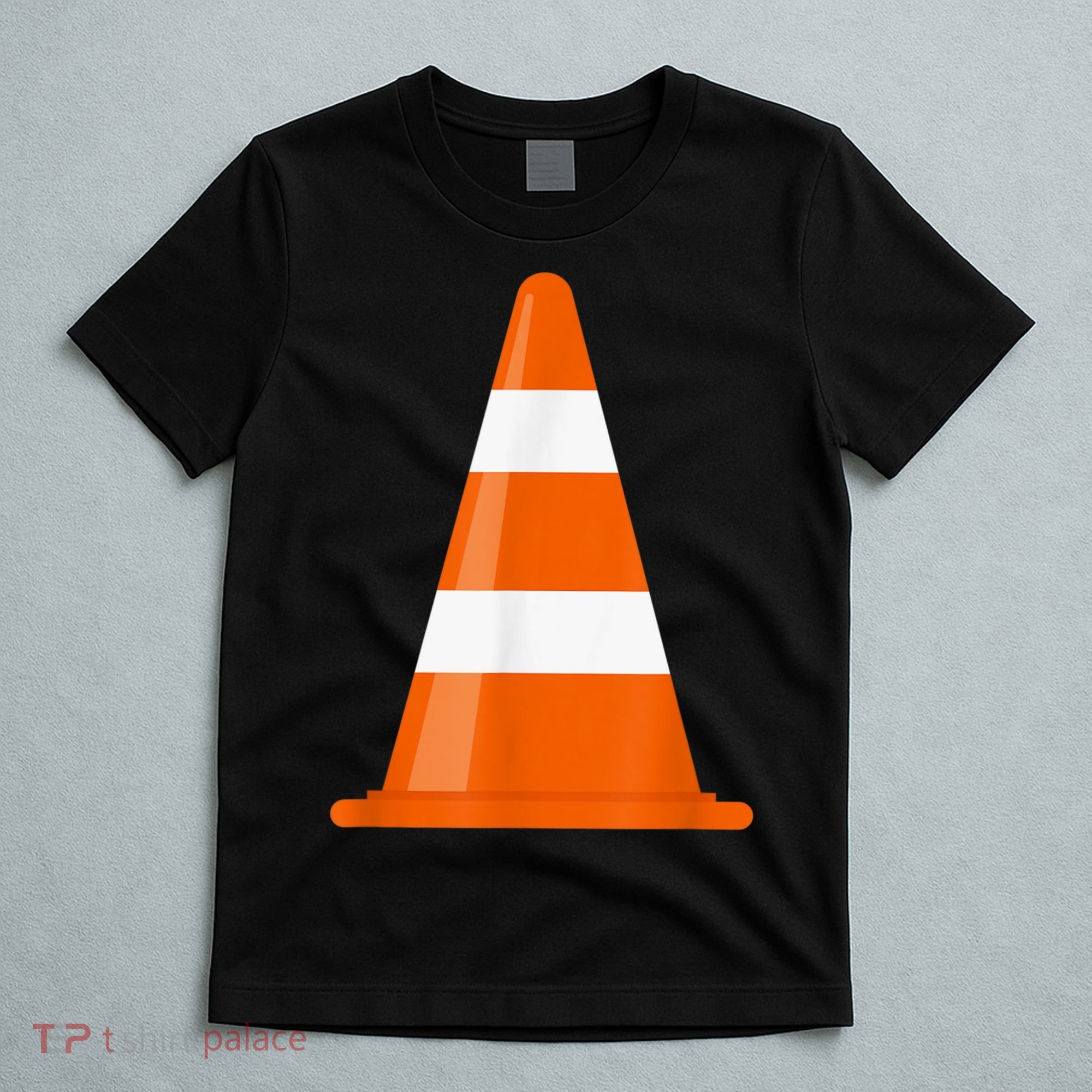 Funny Traffic Cone Costume Easy Simple Halloween Costumes T-Shirt