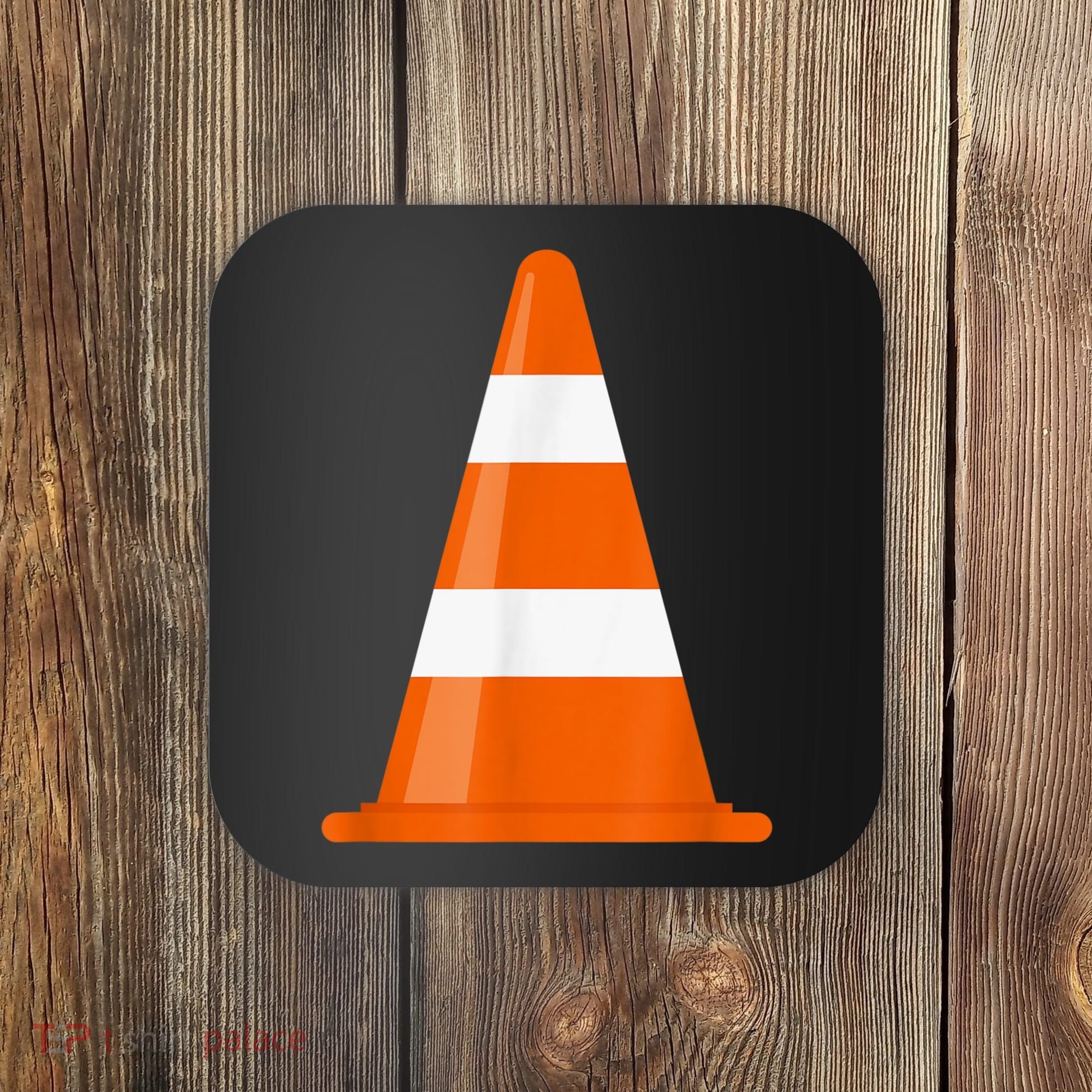 Funny Traffic Cone Costume Easy Simple Halloween Costumes Coaster