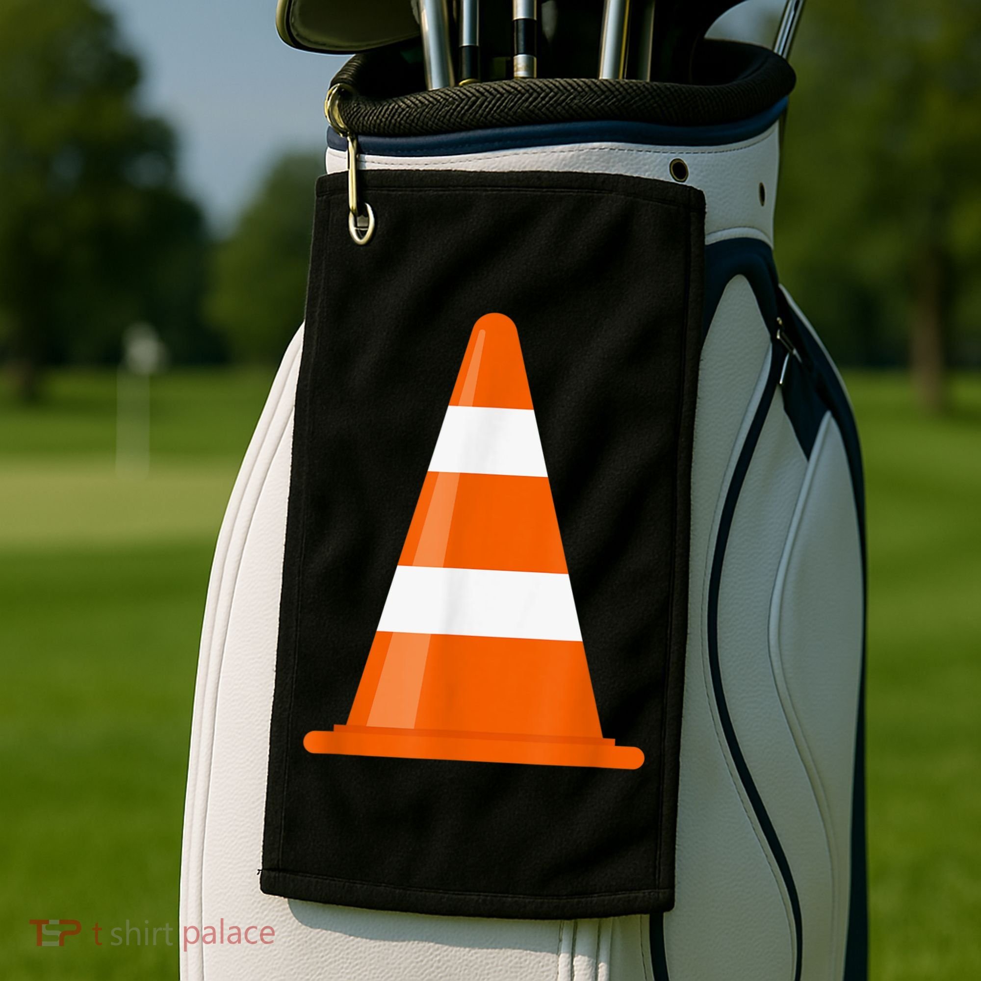 Funny Traffic Cone Costume Easy Simple Halloween Costumes Golf Towel