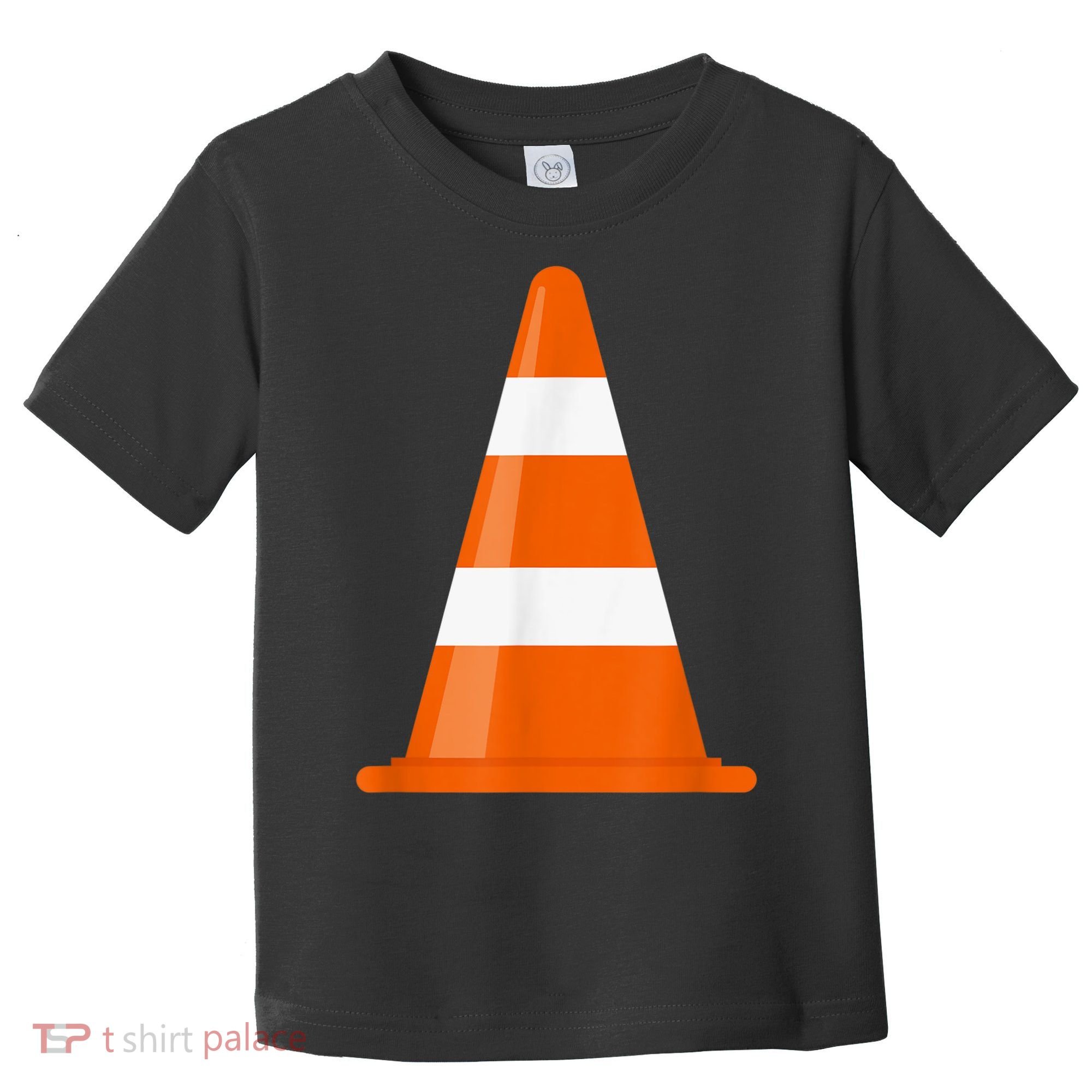 Funny Traffic Cone Costume Easy Simple Halloween Costumes Toddler T-Shirt