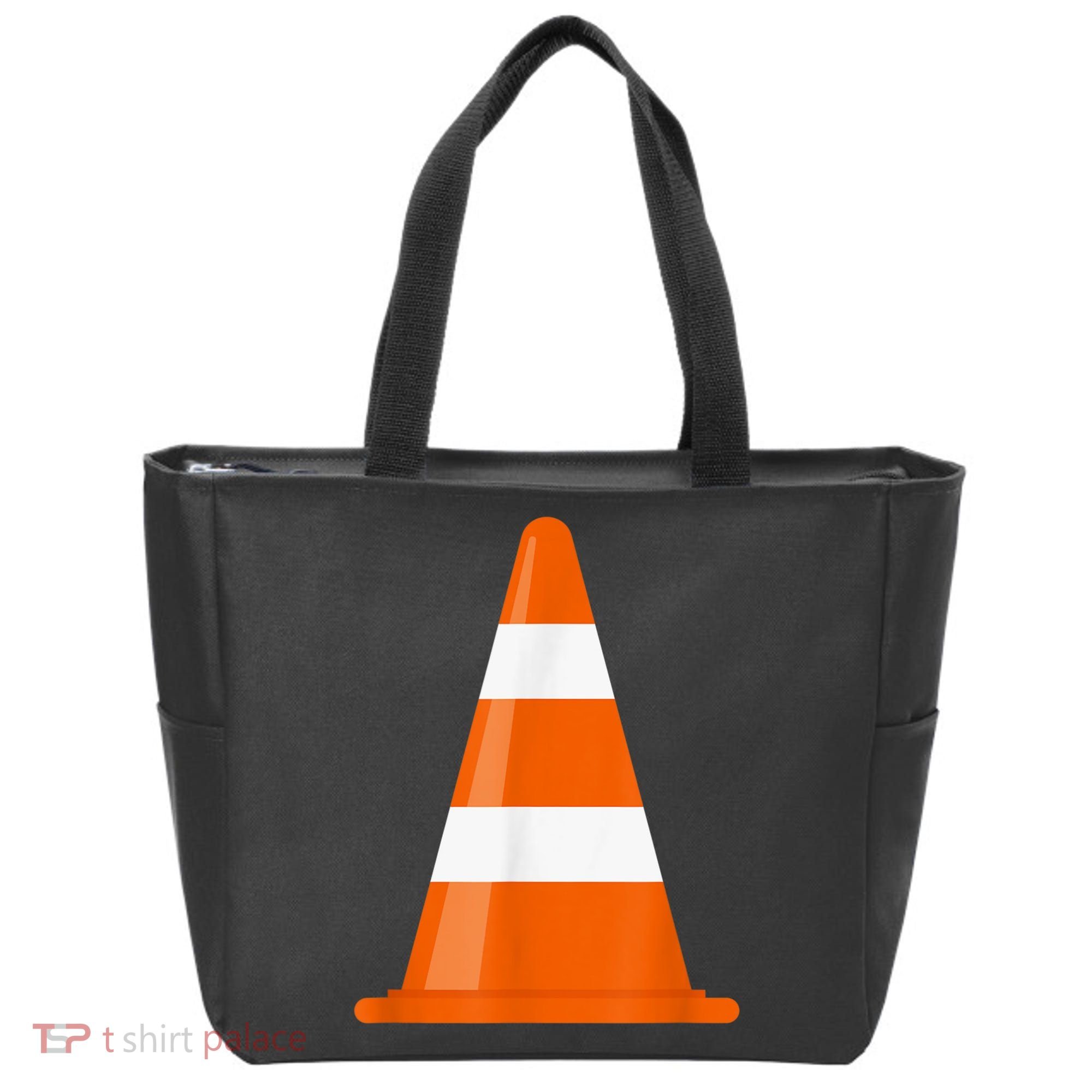 Funny Traffic Cone Costume Easy Simple Halloween Costumes Tote Bag