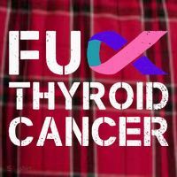 Fuck Thyroid Cancer Awareness Month Ribbon Survivor Fighter Men's Flannel Plaid Pajama Pants thumb 2