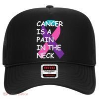 Funny Thyroid Cancer Survivor Cancer Is A Pain In The Neck Hat thumb 0