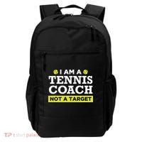 Funny Tennis Coach Gift Not A Target Backpack thumb 0