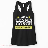 Funny Tennis Coach Gift Not A Target Women's Tank Top thumb 0