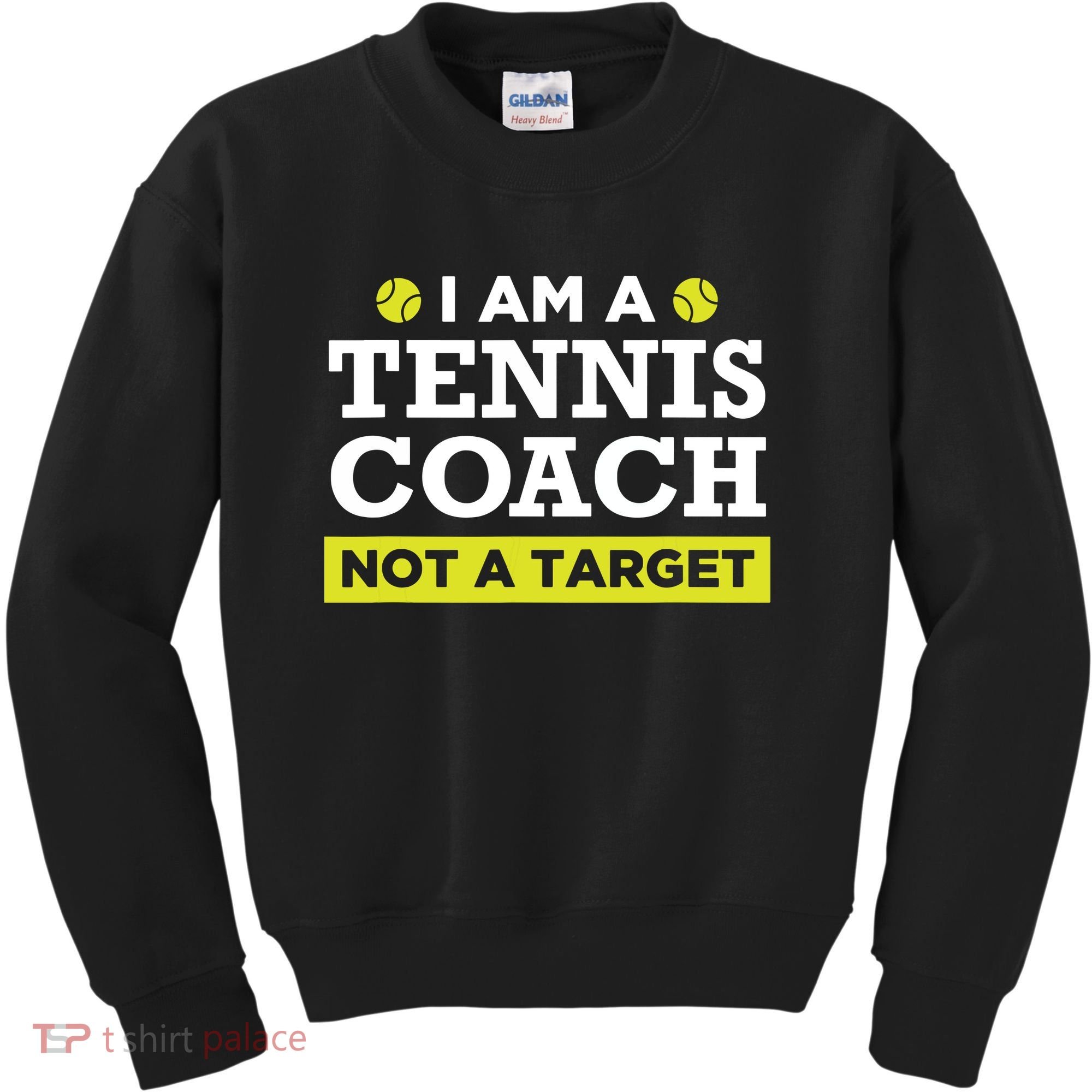 Funny Tennis Coach Gift Not A Target Kids Sweatshirt