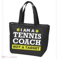 Funny Tennis Coach Gift Not A Target Tote Bag thumb 3
