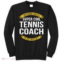 Funny Tennis Coach Gift Appreciation Sweatshirt thumb 0