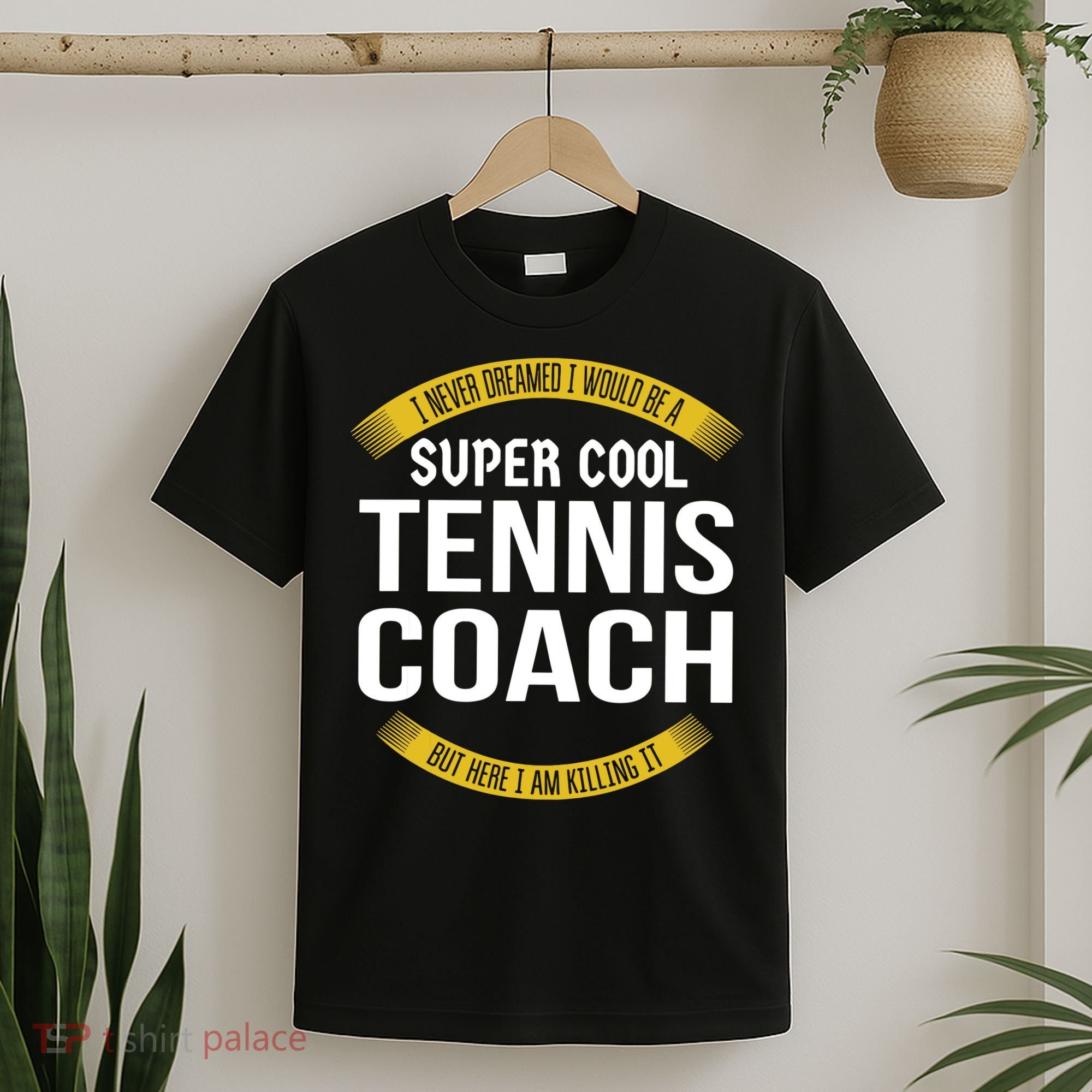 Funny Tennis Coach Gift Appreciation T-Shirt
