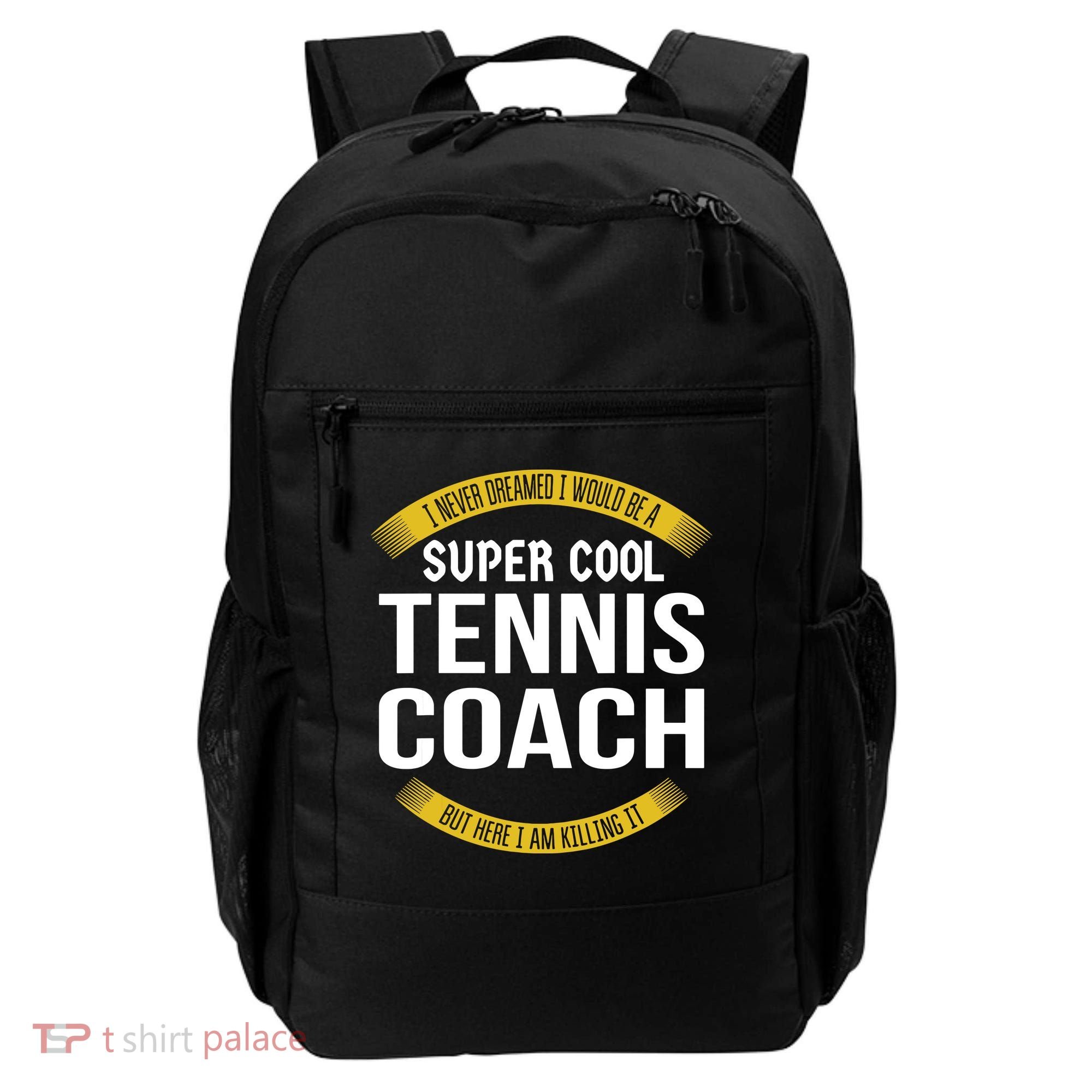 Funny Tennis Coach Gift Appreciation Backpack