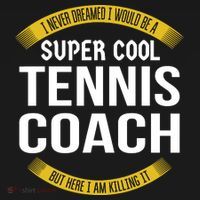 Funny Tennis Coach Gift Appreciation Polo thumb 3