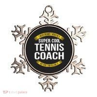 Funny Tennis Coach Gift Appreciation Ornament thumb 0