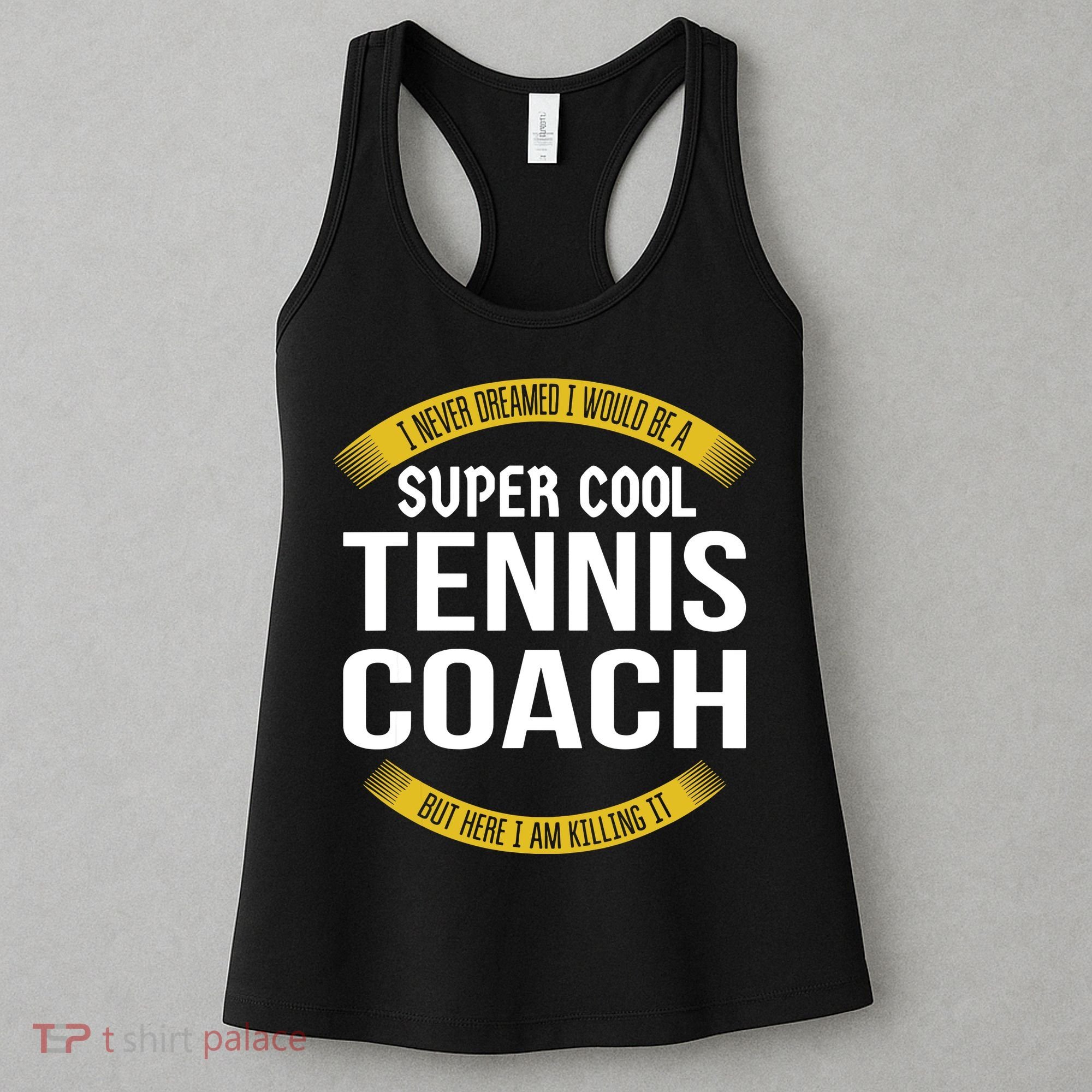 Funny Tennis Coach Gift Appreciation Women's Tank Top