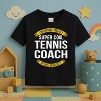 Funny Tennis Coach Gift Appreciation Toddler T-Shirt thumb 3
