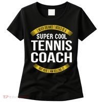Funny Tennis Coach Gift Appreciation Women's T-Shirt thumb 0