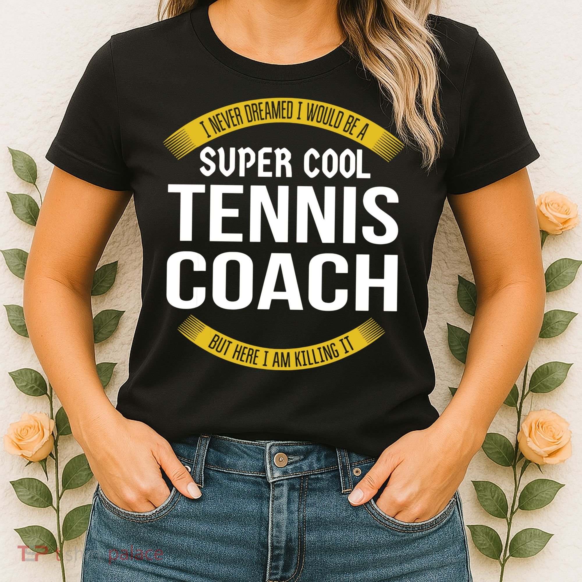 Funny Tennis Coach Gift Appreciation Women's T-Shirt