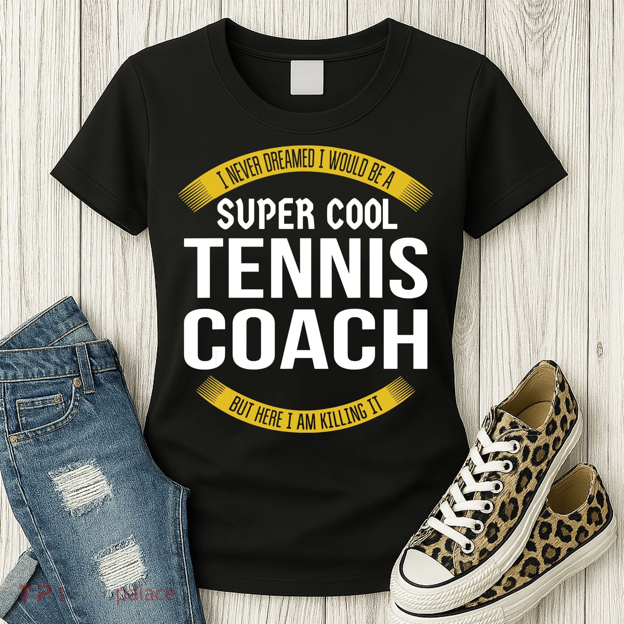 Funny Tennis Coach Gift Appreciation Women's T-Shirt