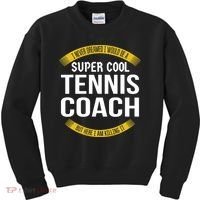 Funny Tennis Coach Gift Appreciation Kids Sweatshirt thumb 0