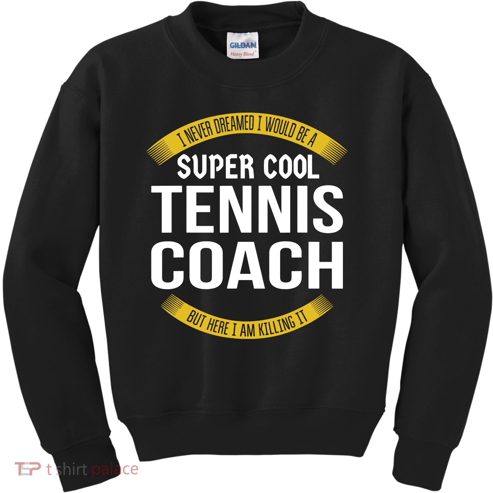 Funny Tennis Coach Gift Appreciation Kids Sweatshirt