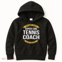 Funny Tennis Coach Gift Appreciation Kids Hoodie thumb 0
