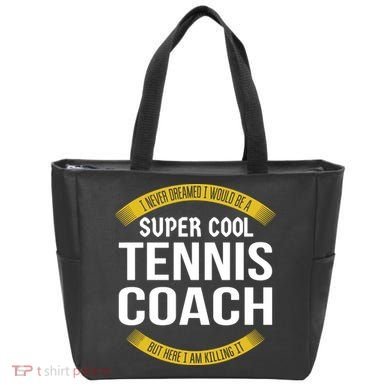 Funny Tennis Coach Gift Appreciation Tote Bag