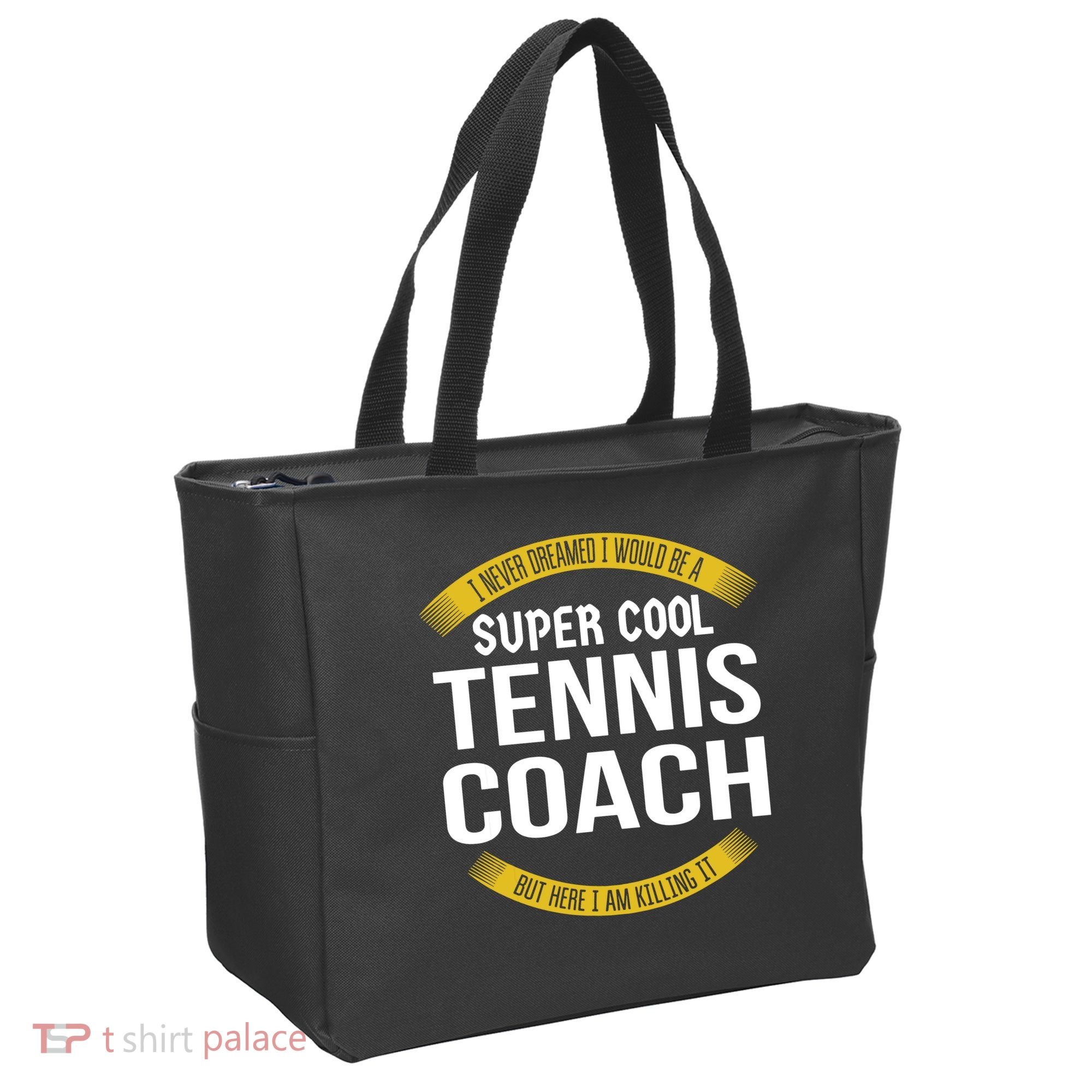 Funny Tennis Coach Gift Appreciation Tote Bag