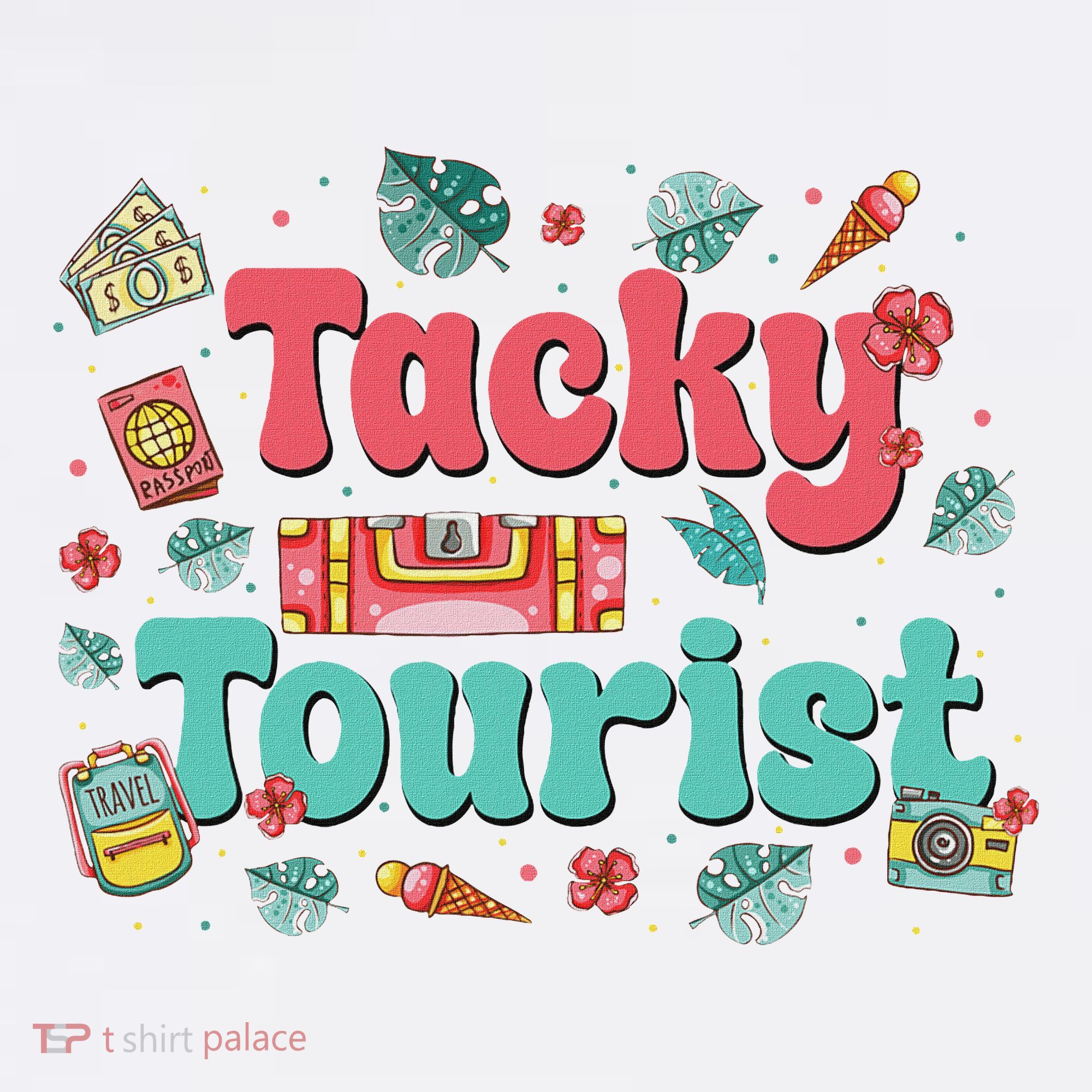 Funny Tourist Costume Tie Dye Tacky Traveler Tacky Tourist Baby Bodysuit