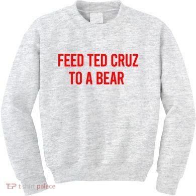 Feed Ted Cruz To A Bear Kids Sweatshirt