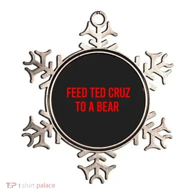 Feed Ted Cruz To A Bear Ornament