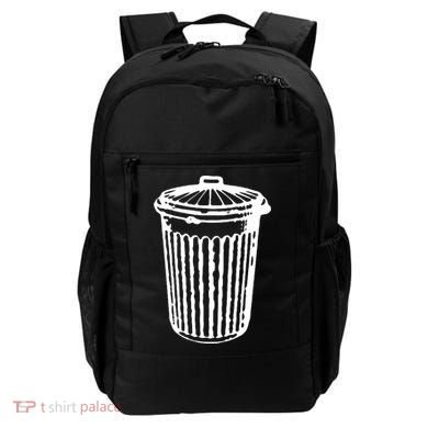 Fun Trash Can Meaningful Gift Garbage Day Backpack