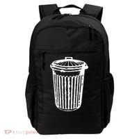 Fun Trash Can Meaningful Gift Garbage Day Backpack thumb 0