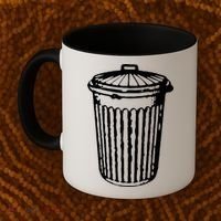 Fun Trash Can Meaningful Gift Garbage Day Coffee Mug thumb 2