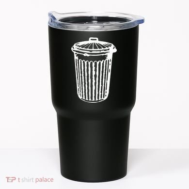 Fun Trash Can Meaningful Gift Garbage Day Tumbler