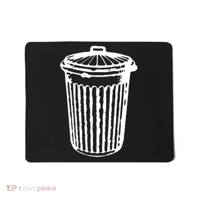 Fun Trash Can Meaningful Gift Garbage Day Mousepad