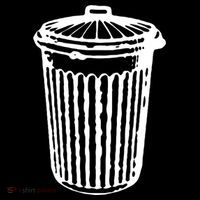 Fun Trash Can Meaningful Gift Garbage Day Tank Top thumb 6