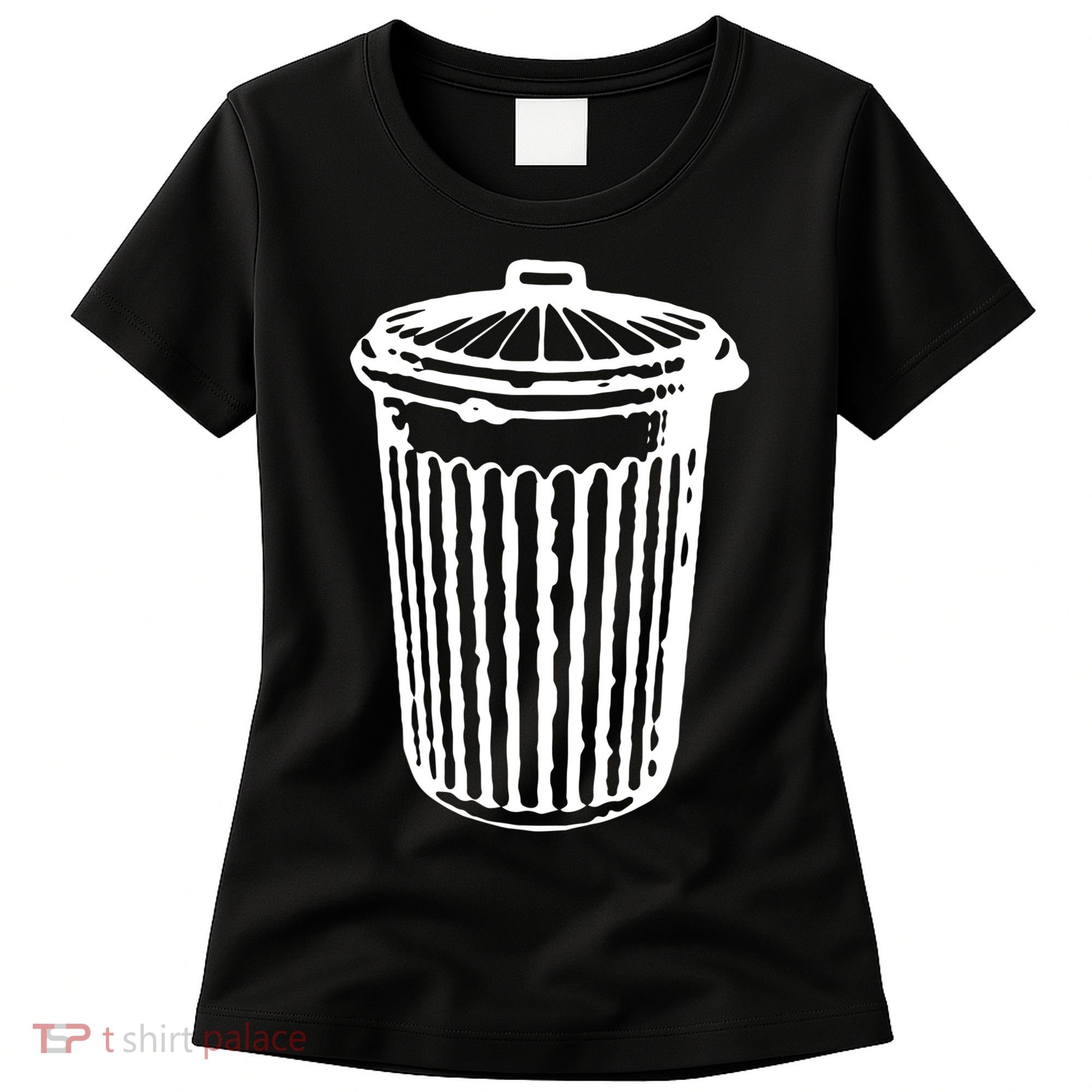 Fun Trash Can Meaningful Gift Garbage Day Women's T-Shirt