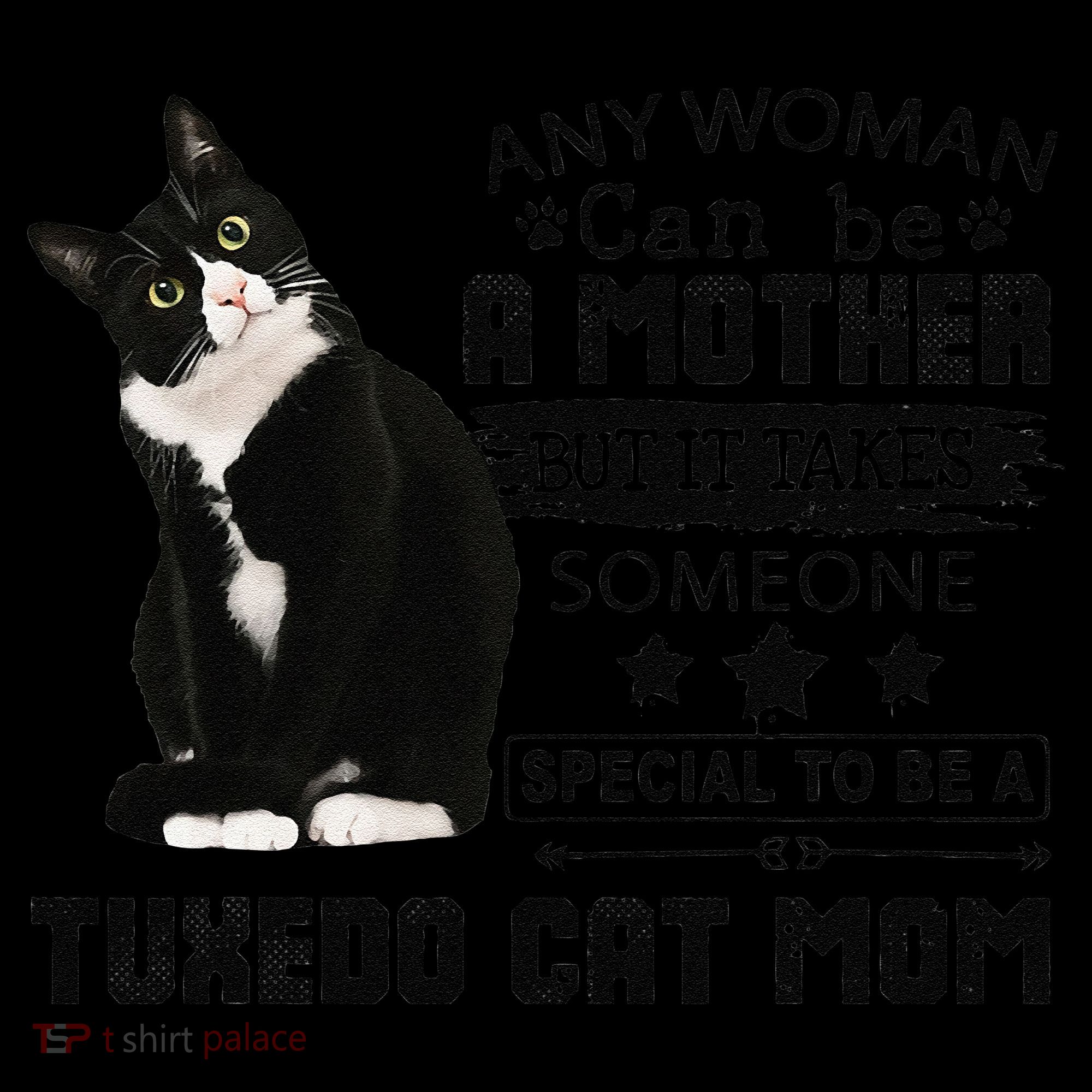 Funny Tuxedo Cat Mom Quote Tuxie Cat Gift Coffee Mug