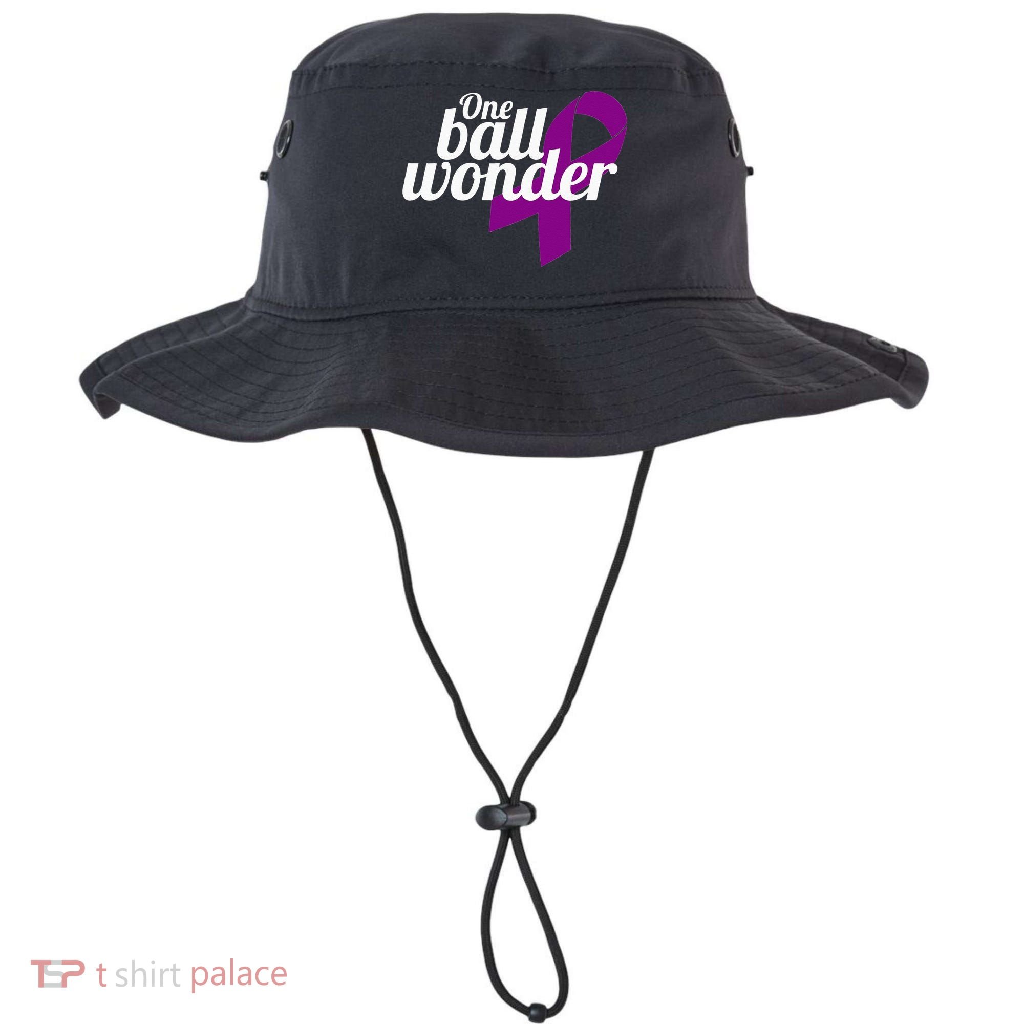Funny Testicular Cancer Survivor Quote Saying Orchidectomy Bucket Hat