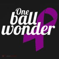 Funny Testicular Cancer Survivor Quote Saying Orchidectomy Mousepad thumb 1