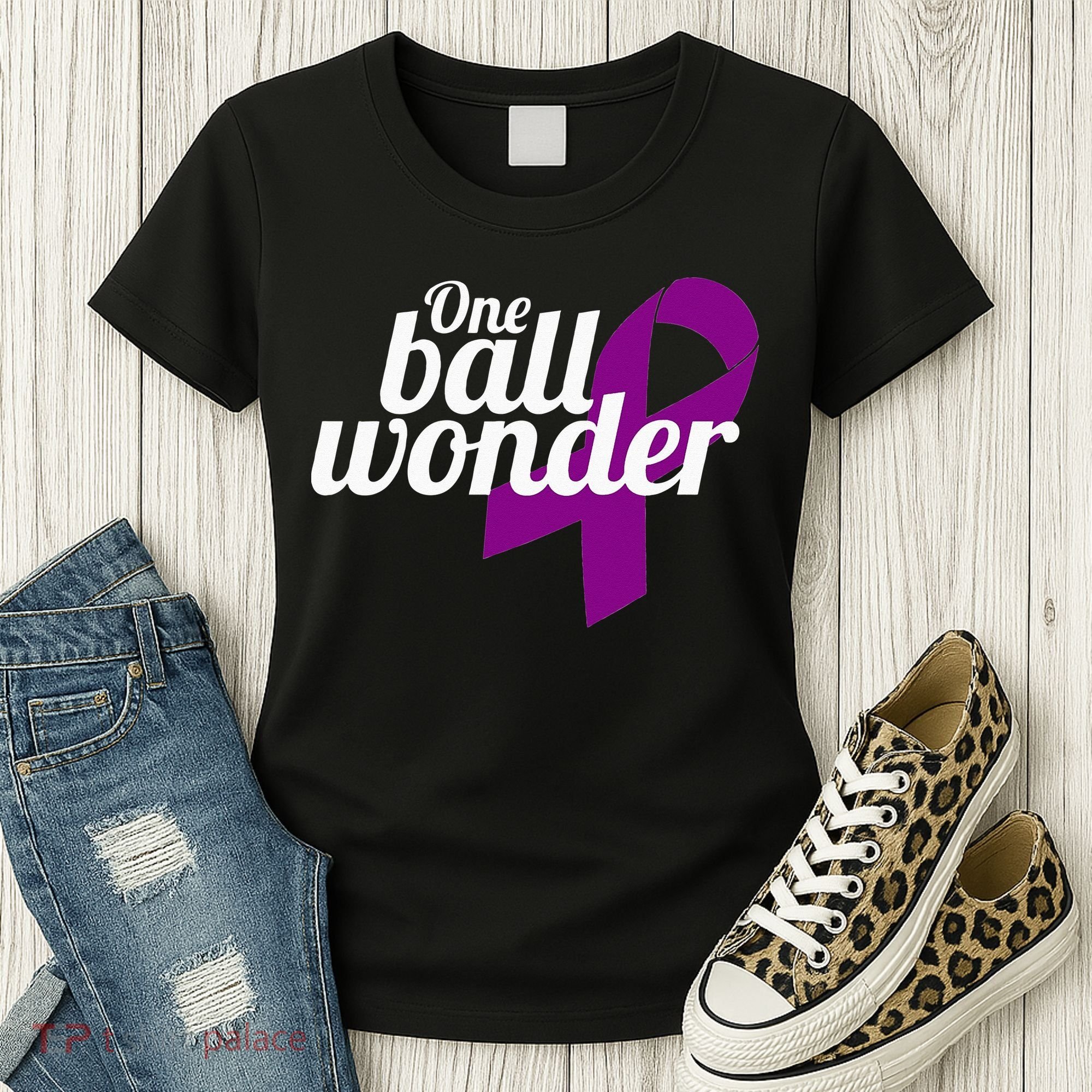 Funny Testicular Cancer Survivor Quote Saying Orchidectomy Women's T-Shirt