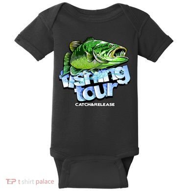 Fishing Tour Catch And Release Baby Bodysuit