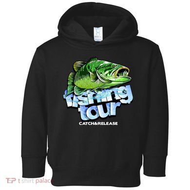 Fishing Tour Catch And Release Toddler Hoodie