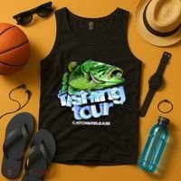 Fishing Tour Catch And Release Tank Top thumb 4