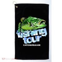 Fishing Tour Catch And Release Golf Towel thumb 0