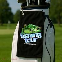 Fishing Tour Catch And Release Golf Towel thumb 2